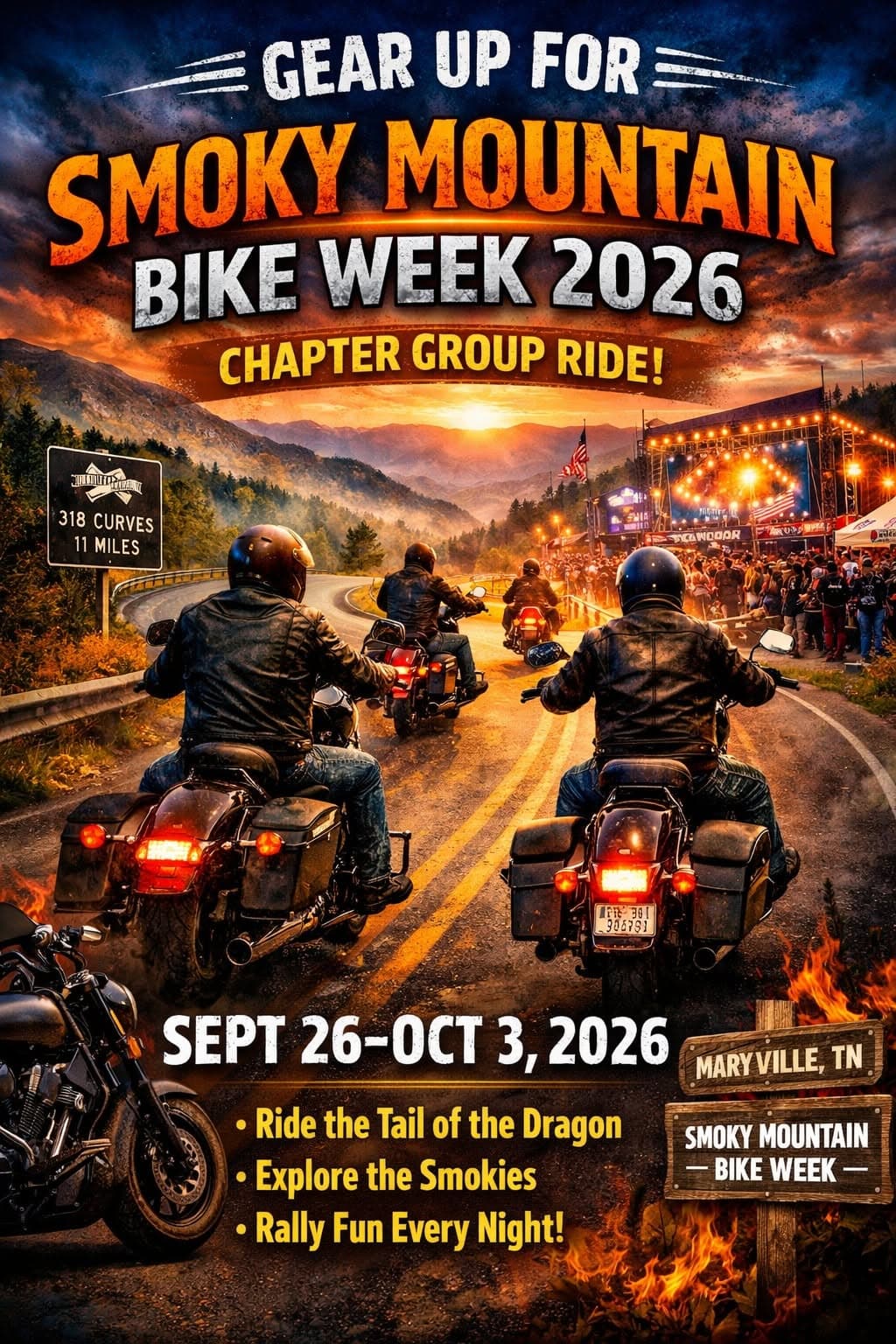 Smoky Mountain Bike Week 2026